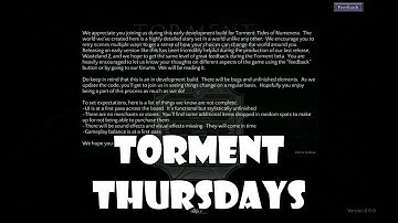 Torment Thursday - Character Creation 1 - Torment: Tides of Numenera Beta