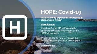 HOPE: Covid-19 Launch Intro: 'Inspiration by Experts on Resilience for Challenging Times'