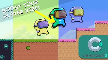 Instant Game Vibe: Change Player Color in Seconds using Construct 3!