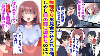 憧れのアイドルが引退して落ち込んでいた引きこもりの俺→両親が紹介を持ってきたので参加してみると…