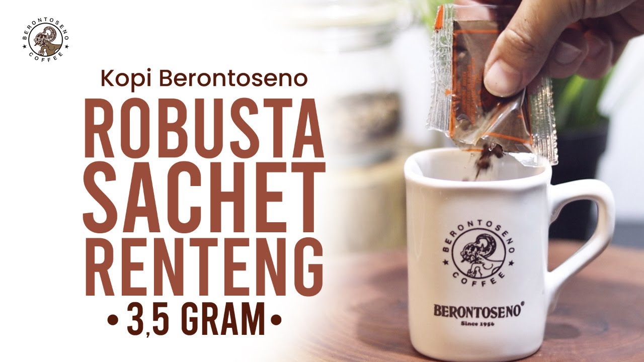 Kopi Berontoseno Robusta Sachet Renteng Long Version si Legendaris