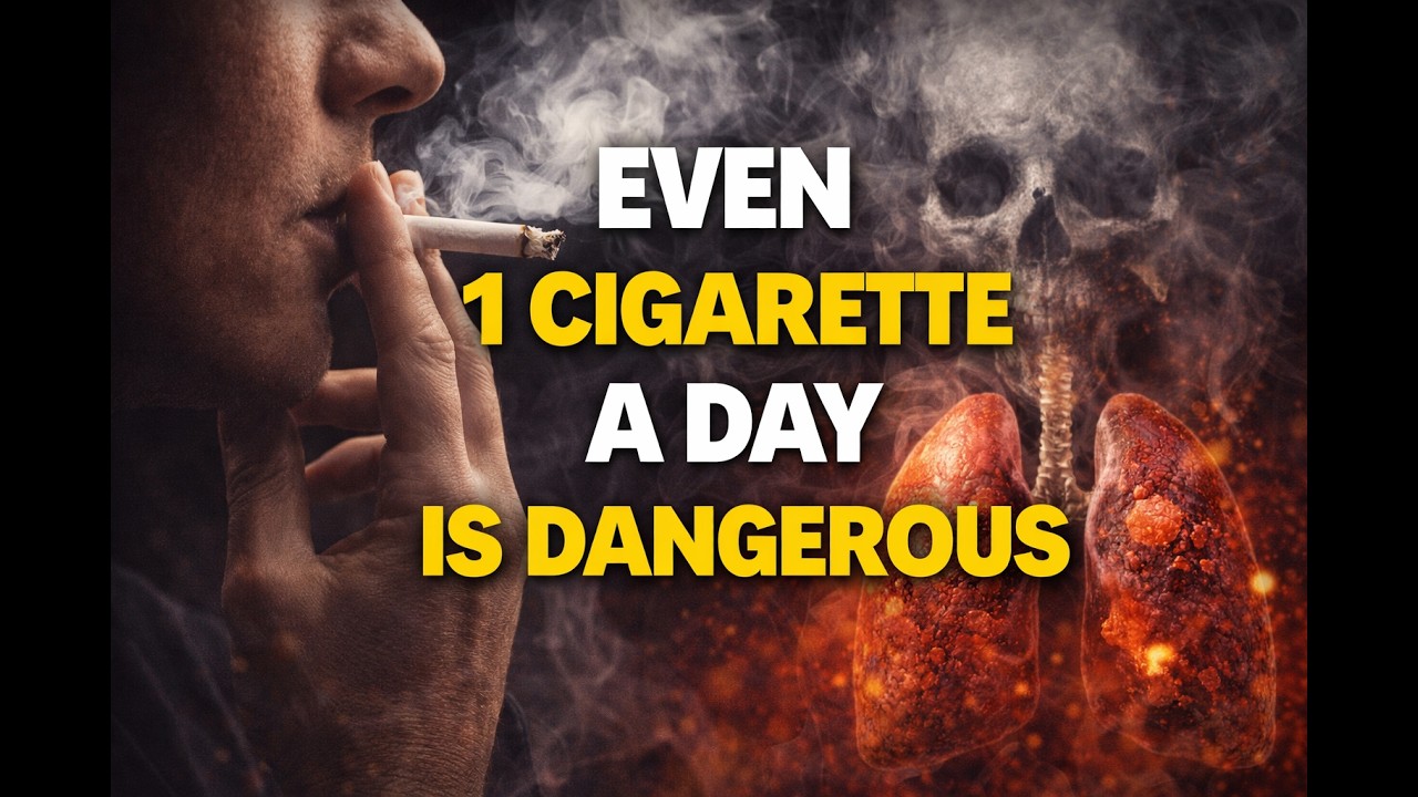 is it okay to smoke 1 cigarette a day Even 1 Cigarette a Day Is Dangerous