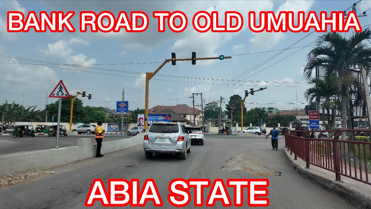BANK ROAD UMUAHIA TO OLD UMUAHIA ABIA STATE!!      #umuahia #aba #abiastate #alexotti #owerri #4k