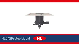 HL542Prblue Design Drain Liquid for seamless bathrooms