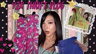 Y2K THRIFT VLOG (savers, consignment shopping, etc..)