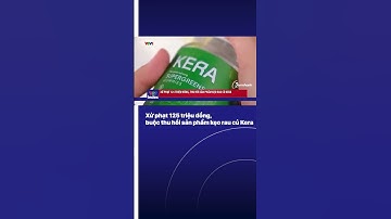 Xử phạt 125 triệu đồng, buộc thu hồi sản phẩm kẹo rau củ Kera | VTVIndex