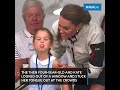 Kate Middleton left red-faced after Princess Charlotte's cheeky gesture