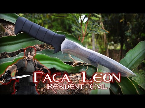 Construí a faca do Jack Krauser e ficou incrível - RESIDENT EVIL 