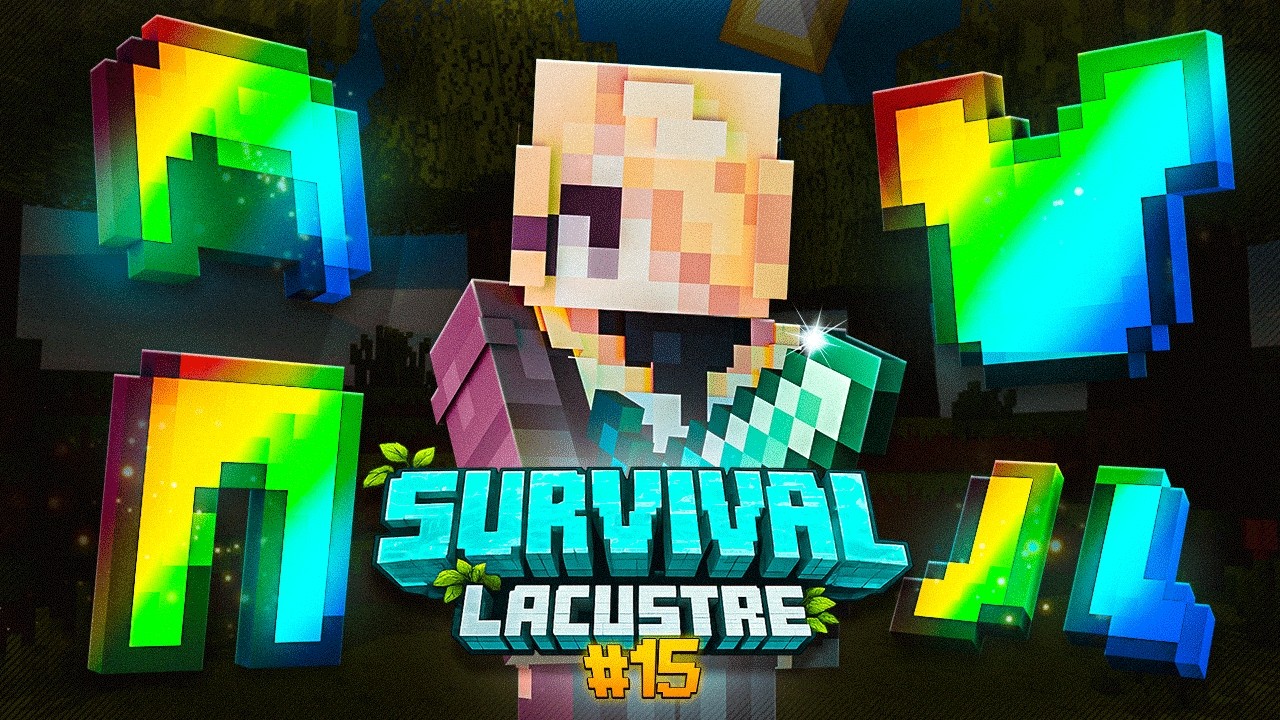 ARMATURA e ATTREZZI PERFETTI!! MINECRAFT SURVIVAL LACUSTRE EP.15