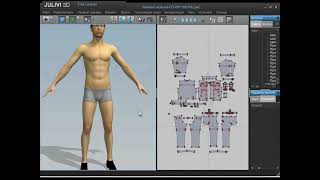 Программа "Электронный манекен" - спец комплект мужской ИТР screenshot 4