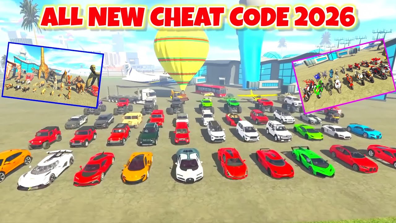 ALL NEW INDIAN BIKE DRIVING 3D CHEAT CODES 2026 🤯🔥| NEW UPDATE ALL CHEAT CODES 2026 🤩| HARSH IN GAME