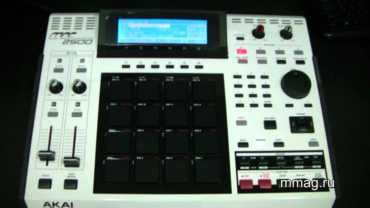 mmag.ru: Akai MPC2500SE video review