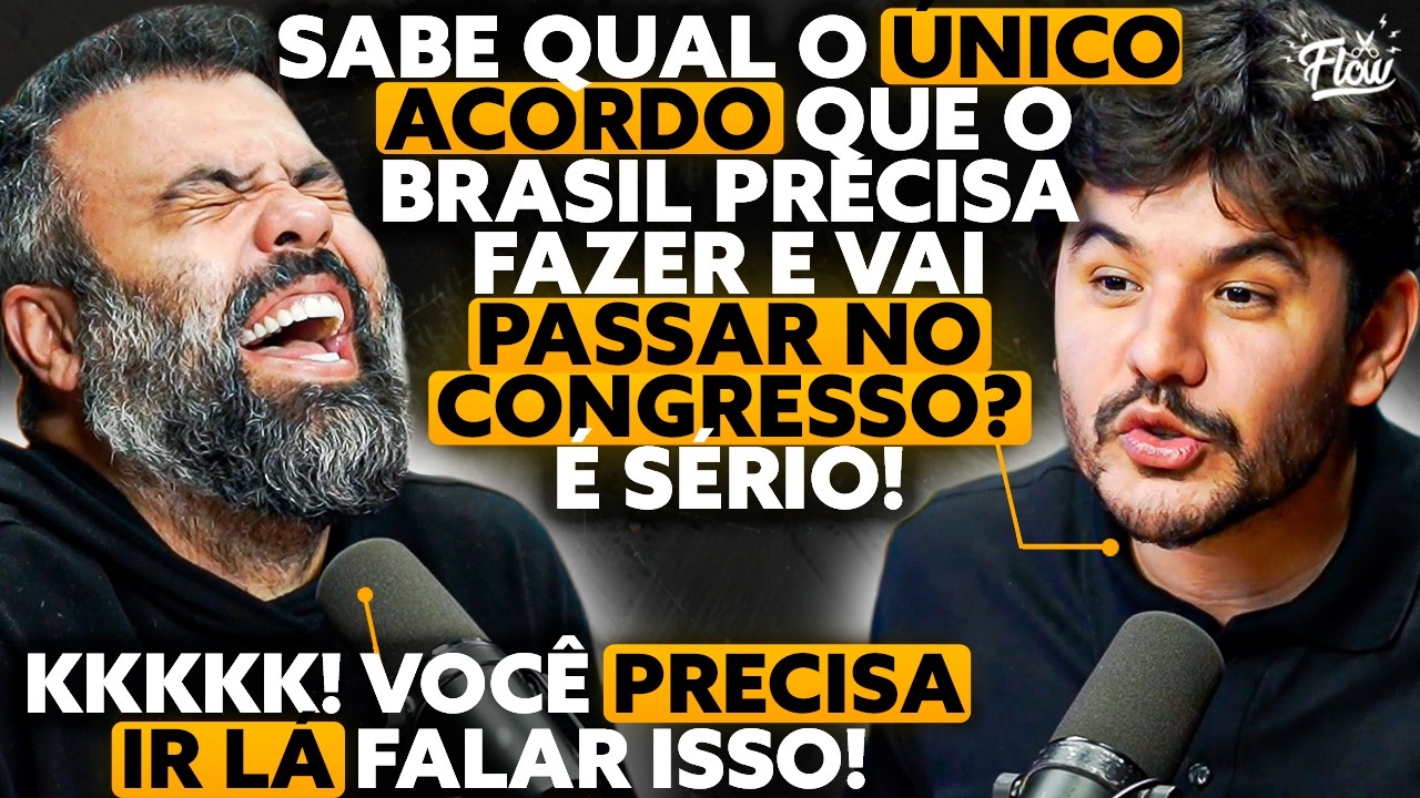 IGOR FICOU CHOCADO com A PROPOSTA de RESOLVER o BRASIL de RAUL SENA