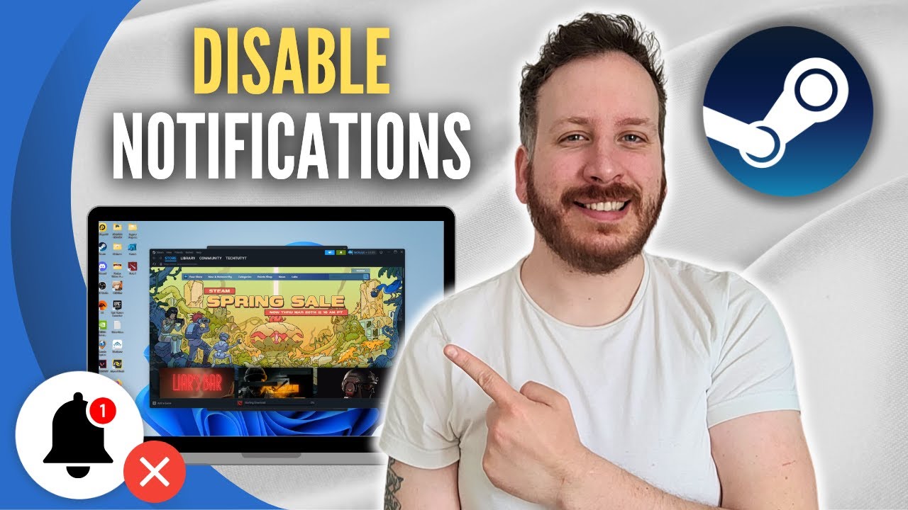 How To Disable Steam Notifications - YouTube