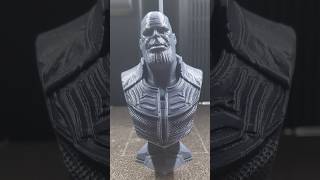 BAMBU LAB H2D 3D printer Thanos Bust Polymaker PLA #shorts