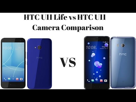 HTC U11 Life vs HTC U11 Camera Comparison