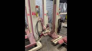 4 16,000 Lbs Stertil-Koni Model St-1072 Heavy Duty Mobile Column Lift Jacks Stock