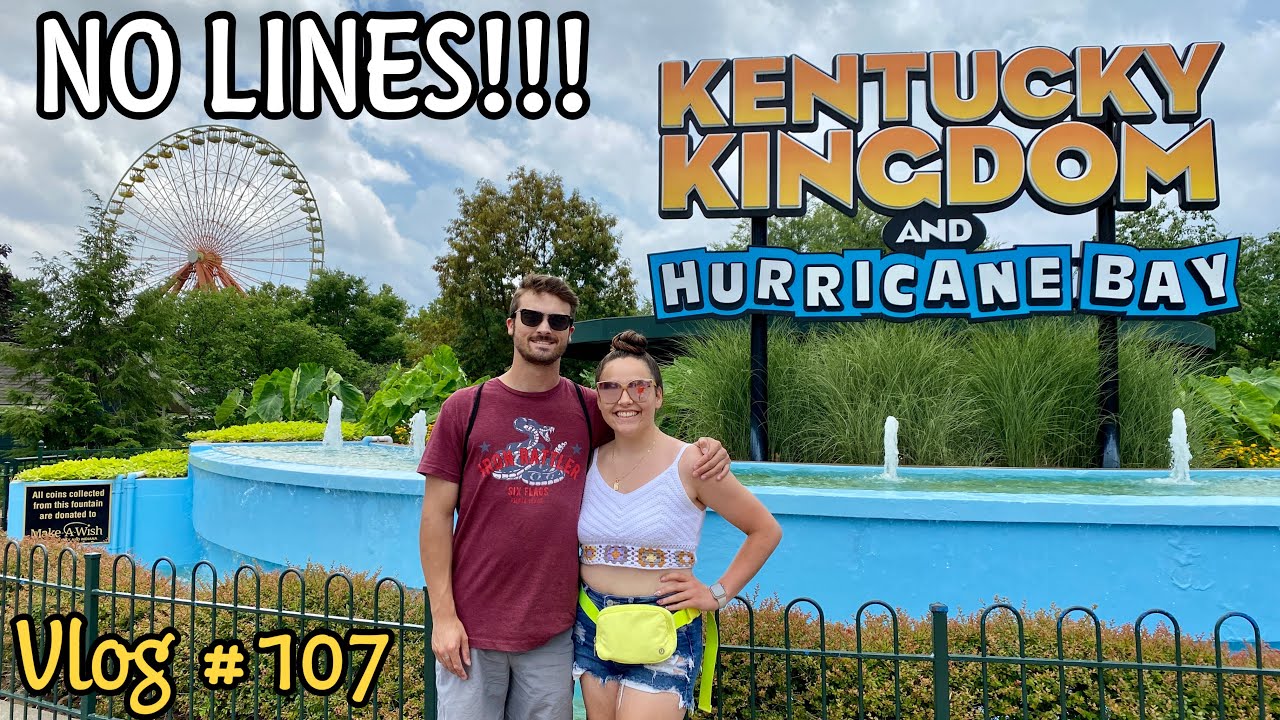 BEST KENTUCKY KINGDOM VISIT EVER! 9 TOTAL ZEN RIDES!!! Vlog 107