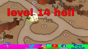 king of defense level 14 hell with local hero