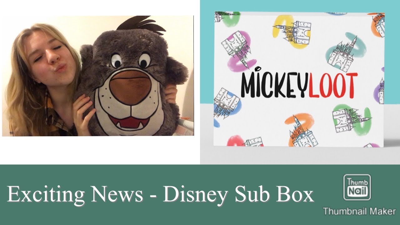 Exciting News | Mickey Loot Disney Subscription Box Partnership | Discount Code - Shanice10