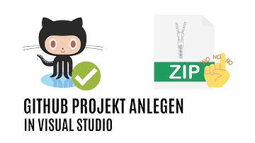 Wie man mit Visual Studio vorhandene & neue .NET Projekte (C# & VB.NET) in Github speichert