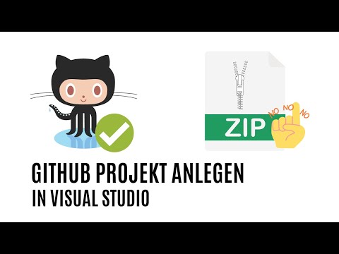 Wie man mit Visual Studio vorhandene & neue .NET Projekte (C# & VB.NET) in Github speichert