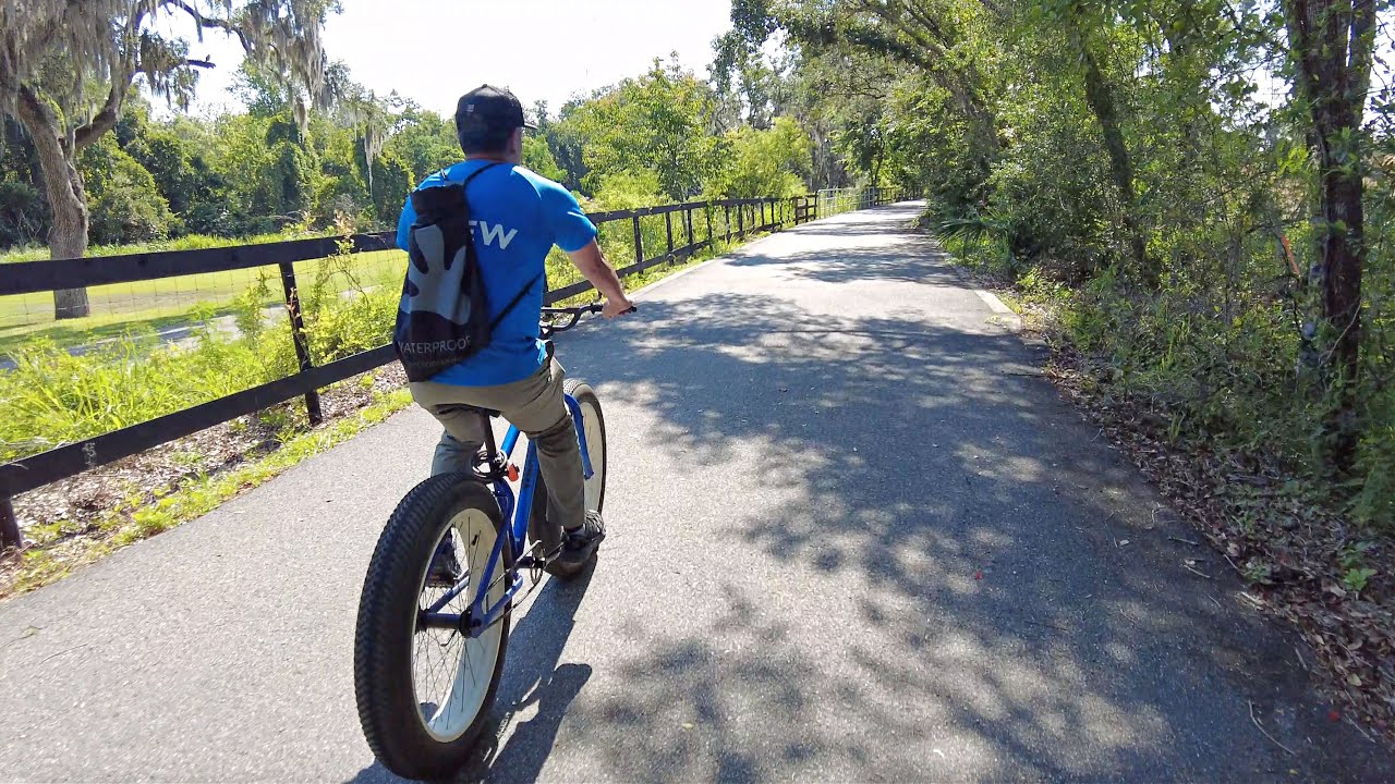 West Orange BIKE Trail Ride from Clermont to Downtown Winter Garden Florida - June 2022