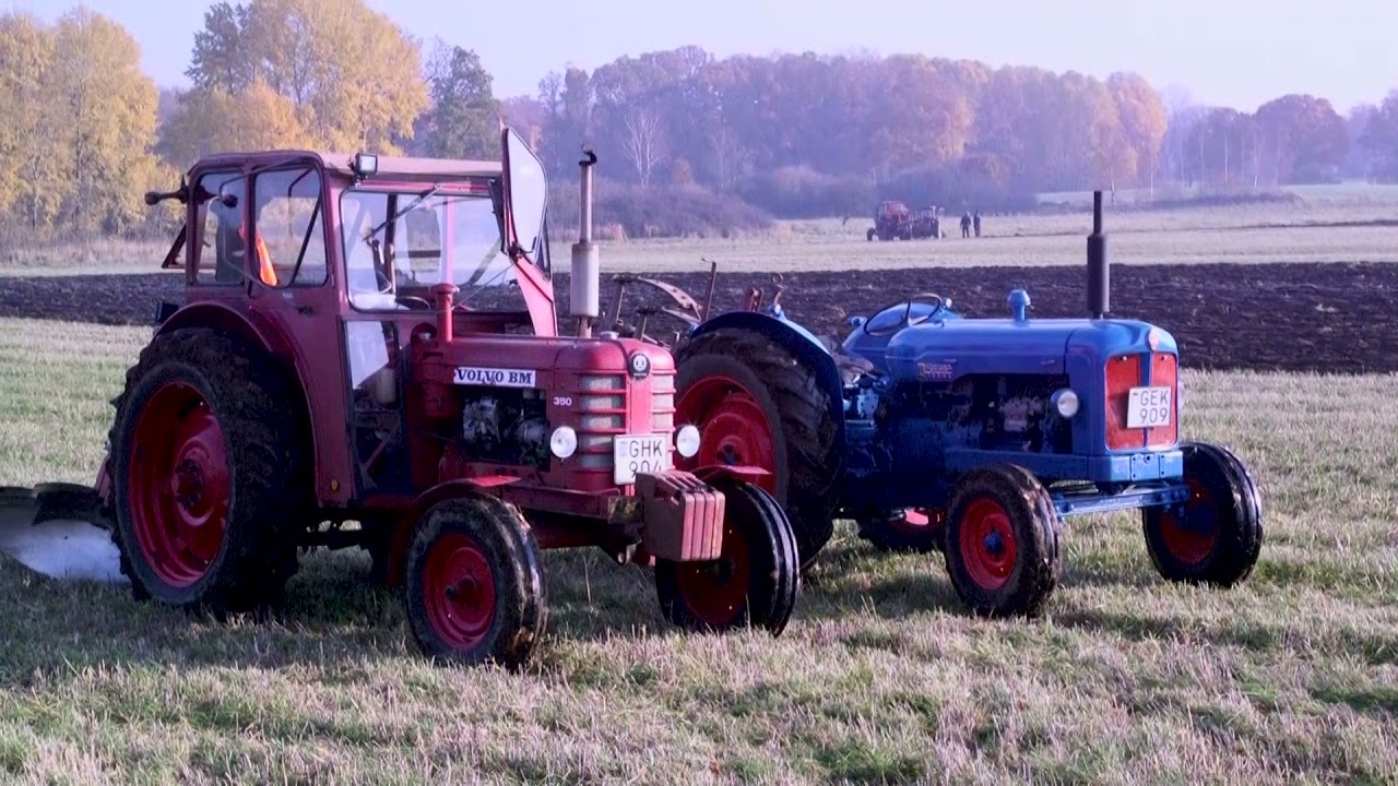 Nostalgi plöjning i Ljungbyhed