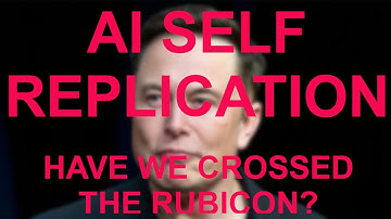 AI Self Replication-have we crossed the Rubicon? We delve into the fascinating world of AI.
