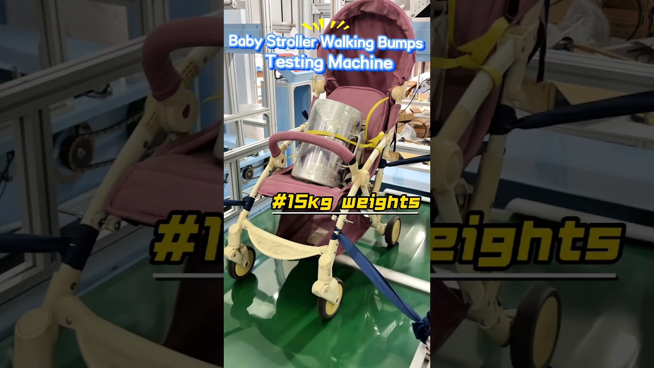 8km/h Baby Stroller Testing Equipment