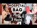 What&#39;s in my HOSPITAL BAGS (Yes BAGS!) | 2nd Baby Must Haves!!