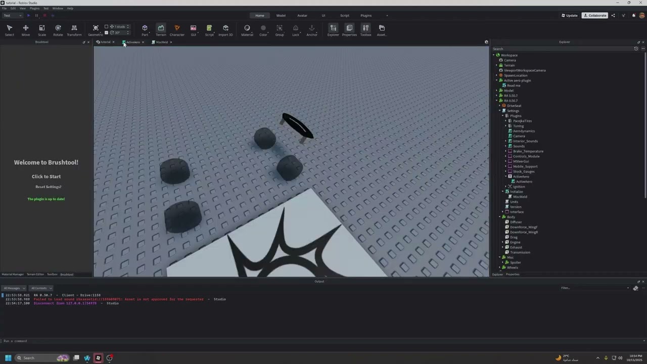 Roblox advanced active aero tutorial