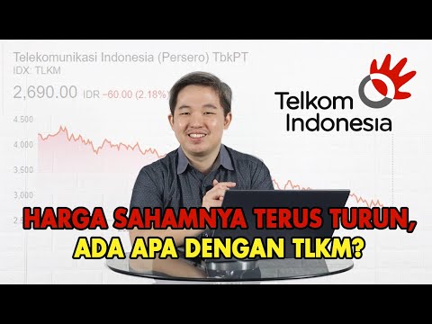 Harga Sahamnya terus turun, Ada Apa Dengan TELKOM (TLKM) ?