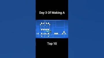Day 3 Of Making A Top 10 In Geometry Dash  #gdtop #gddemon #gmd #gd #geometrydash #shorts #gaming