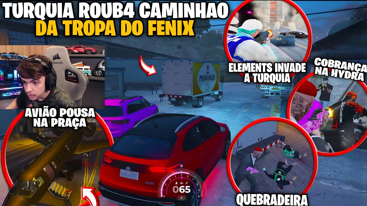 TURQUIA ROUB4 CAMINHÃO DA LACOSTE NA PISTA | ELEMENTS INVADE A TURQUIA NA MADRUGADA | DEU RUIM!