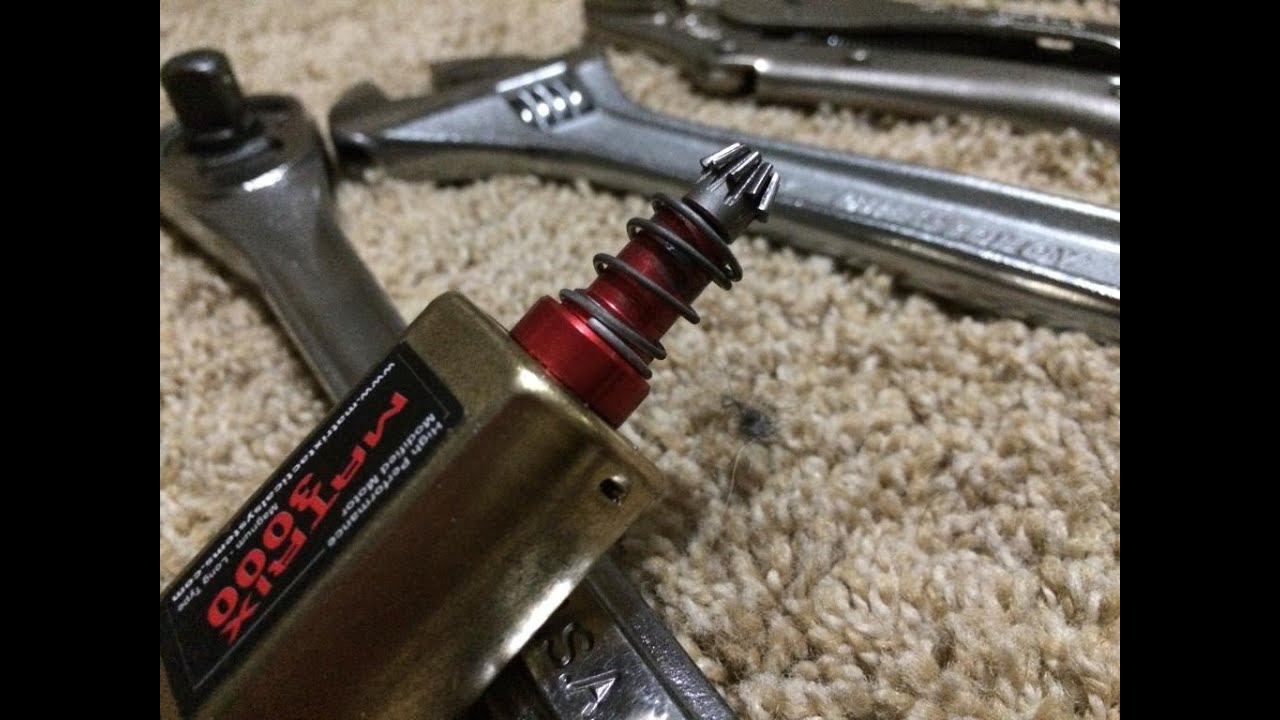 Matrix 3000 High Torque Motor pulling back M150 Spring. DMR build