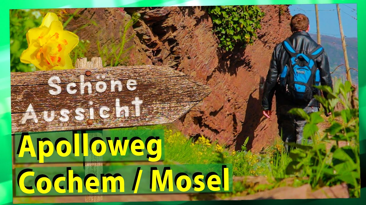 Top Rundwanderung Cochem Mosel Apolloweg zum Aussichtspunkt Valwigerberg und Conder Höhe Wetterfahne