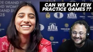 Divya On India Vs Usa Clash & Practice Games With Sagar Shah