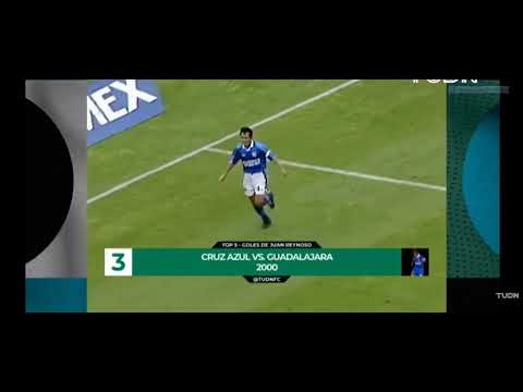 Goles de Juan Reynoso en Cruz Azul