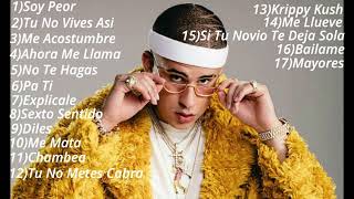 QUIERO ESCUCHAR EL BAD BUNNY DEL 20172018