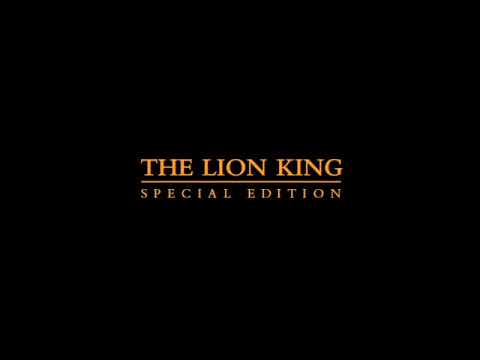 the lion king special edition end credits
