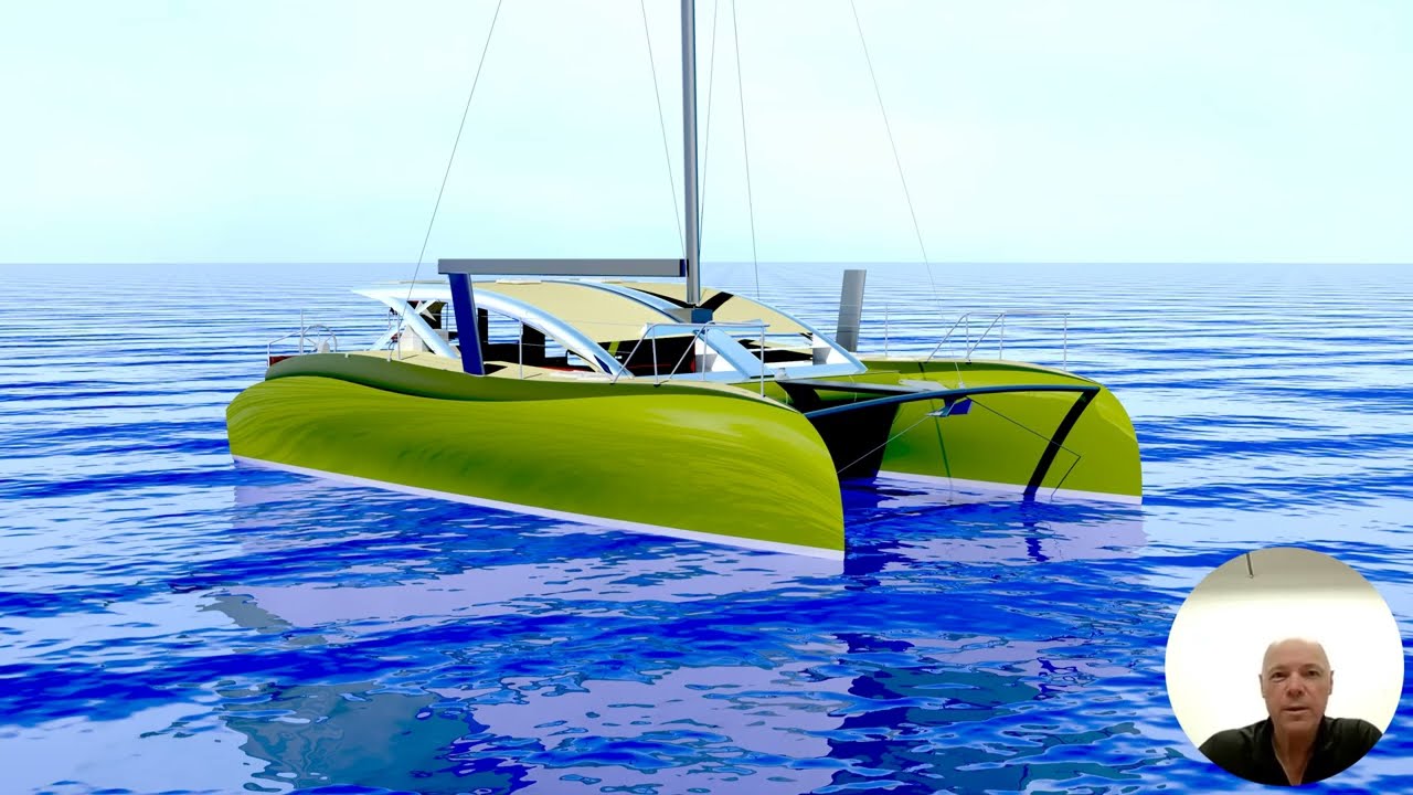 The Landing School Yacht Design class of 2024 final design presentation