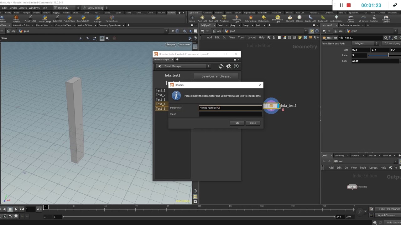 Houdini Preset Manager Tool Breakdown - YouTube
