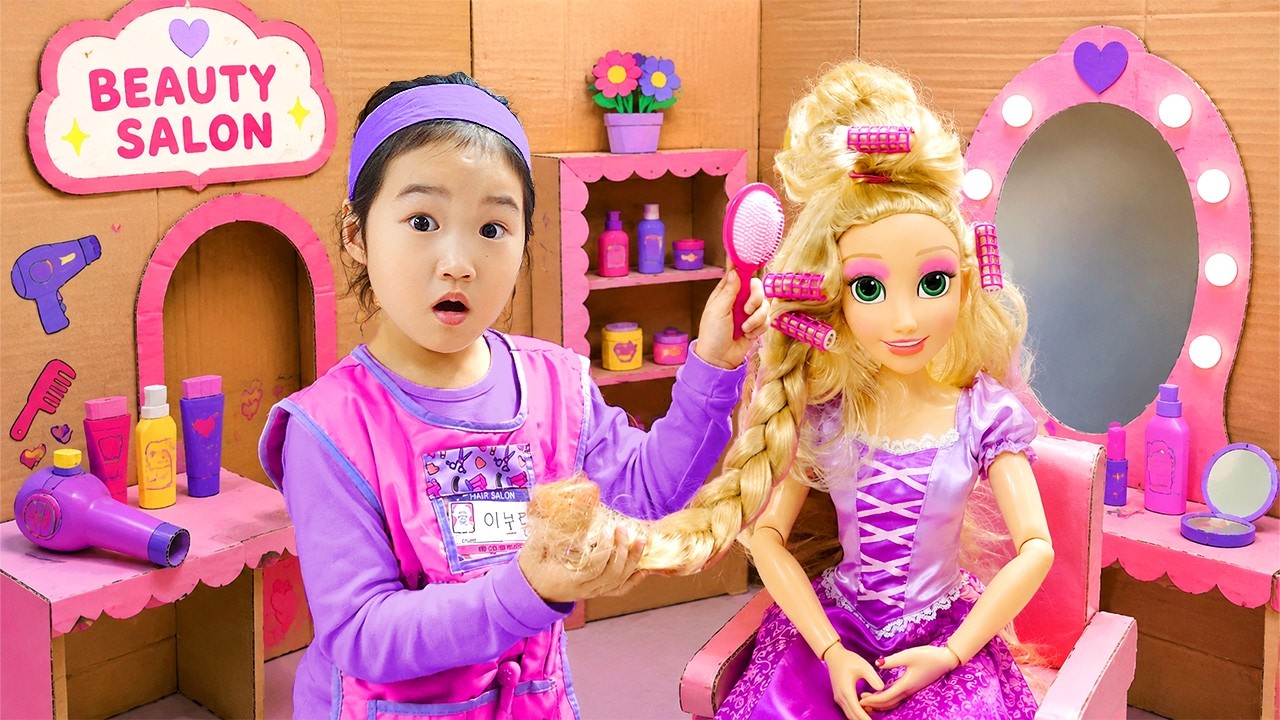 Boram and DIY beauty salon with Friends