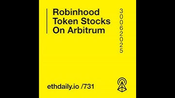 Robinhood Token Stocks On Arbitrum