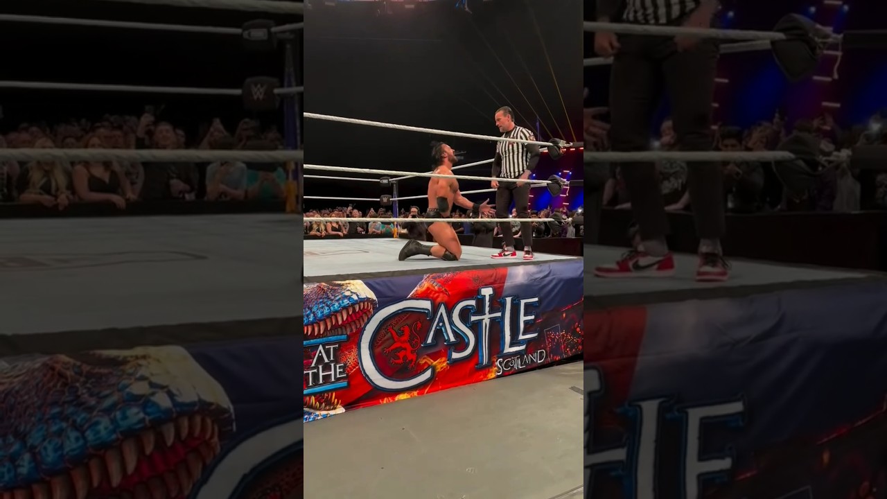 Cm Punk Attack On Drew McIntyre & Cost Him The WWE Championship At WWE Clash At The Castle 2024