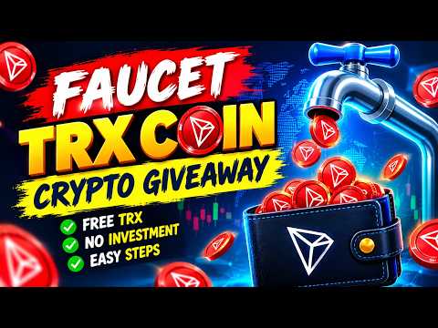 LIVE Giveaway TRX | Giveaway Kripto TRON (TRX) | TRX Gratis