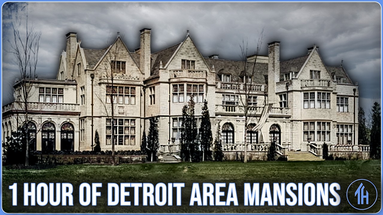 1 Hour of Detroit Area Mansions | Compilation | NO AI