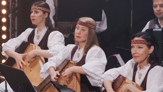 Сергей Стангрит «Aika», исполняет Ансамбль «Кантеле», международный фестиваль «Sommelo», июль 2021 г