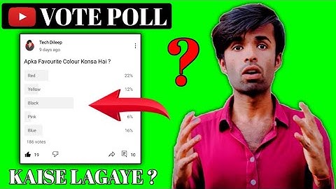 How To Create A Poll On Youtube Channel | How To Make Voting Poll On Youtube Channel 2022 Hindi